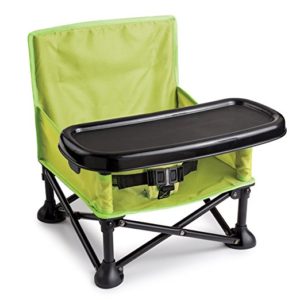 Pop-up portable high chair