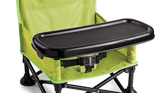 Pop-up portable high chair